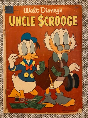 Uncle Scrooge #4 Comic Book  1st Issue of Series