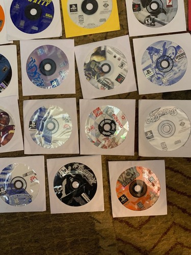 Sony Playstation 1 Lot 35 Games, Controller & Memory Card PS1 PSX Tested Working