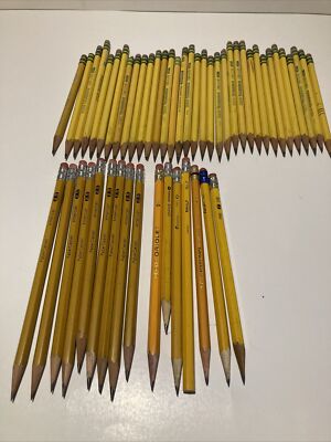 Lot Of 51 Vintage Dixon Faber Castell Universal Penway Pencils Made In USA