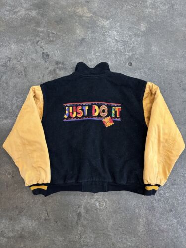 Vintage 90s Nike Urban Jungle Spike Lee Just Do It Varsity Vintage 90s Nike Urban Jungle Spike Lee Just Do It Varsity