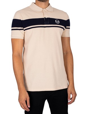 

Мужская рубашка-поло Young Line Sergio Tacchini, бежевая, Бежевый, STM14554-115