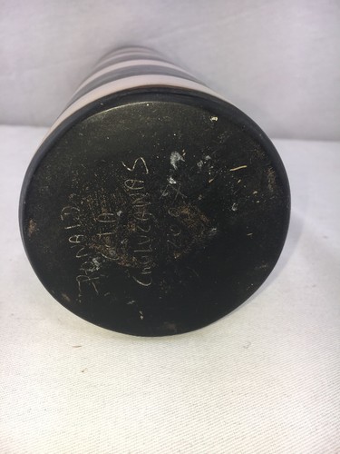 Signed HAND CRAFTED CERAMIC VASE Chulucanas Peru Pottery 2007 Ronald Cota