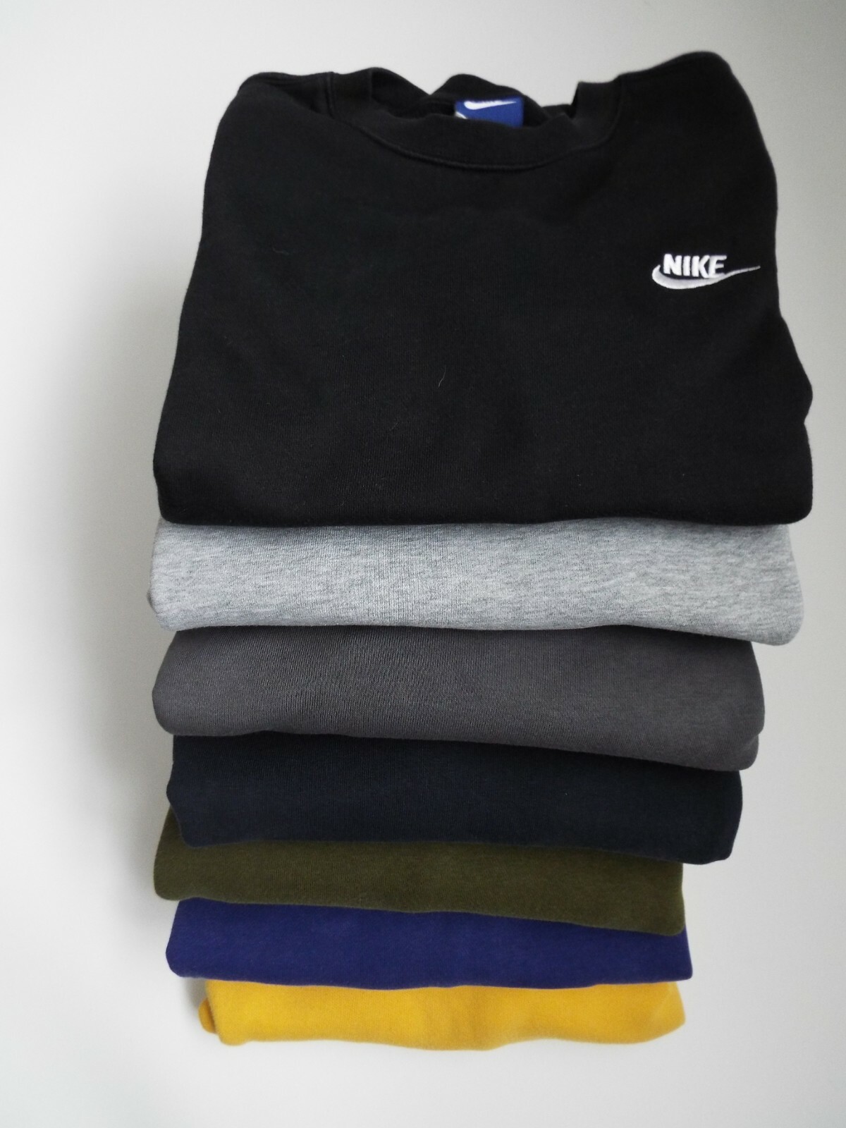 Vintage Nike Sweatshirt Crew Neck Small Swoosh Tick Logo Genuine grade A B  | eBay