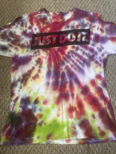 nike just do it tie dye shirt