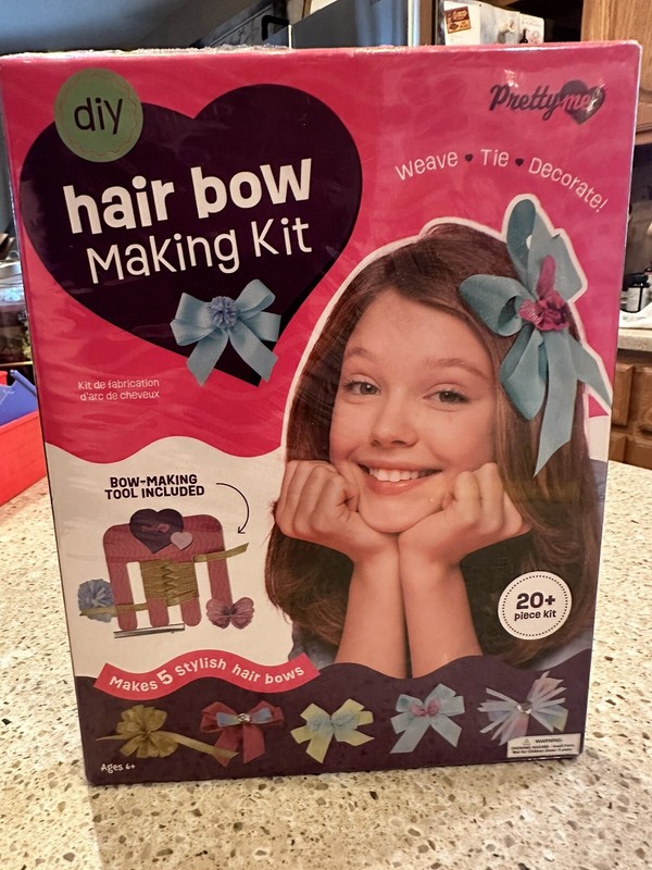 Pretty Me ~ Hair Bow Making Kit for Girls -