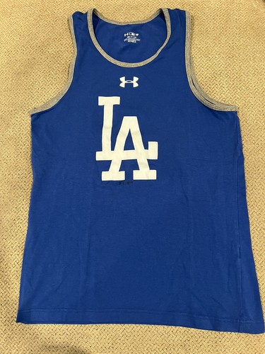 Los Angeles Dodgers タンクトップ Mens Under Armour Los Angeles Dodgers Tank Top Small | eBay