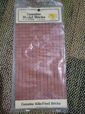 Miniature House Dollhouse Diorama Genuine Model Bricks Kiln-Fired 1  =1  5415 B