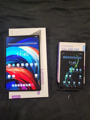 Lenovo Tab P12 Pro 128GB, Wi-Fi, 12.6'' AND Lenovo Tab M8 HD 32GB, LTE, 8.0''