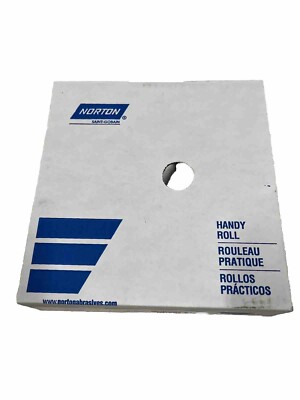 Norton K225 Abrasive Roll, 2'' X 50YD, 600G, Brown