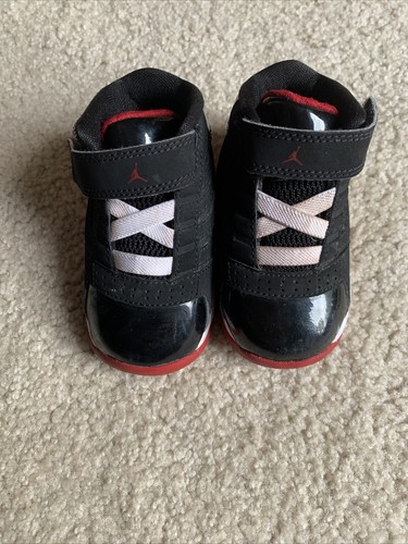 Nike Baby Up Toddlers Jordan University Leather Suede Shoes Size 4C 469436 001