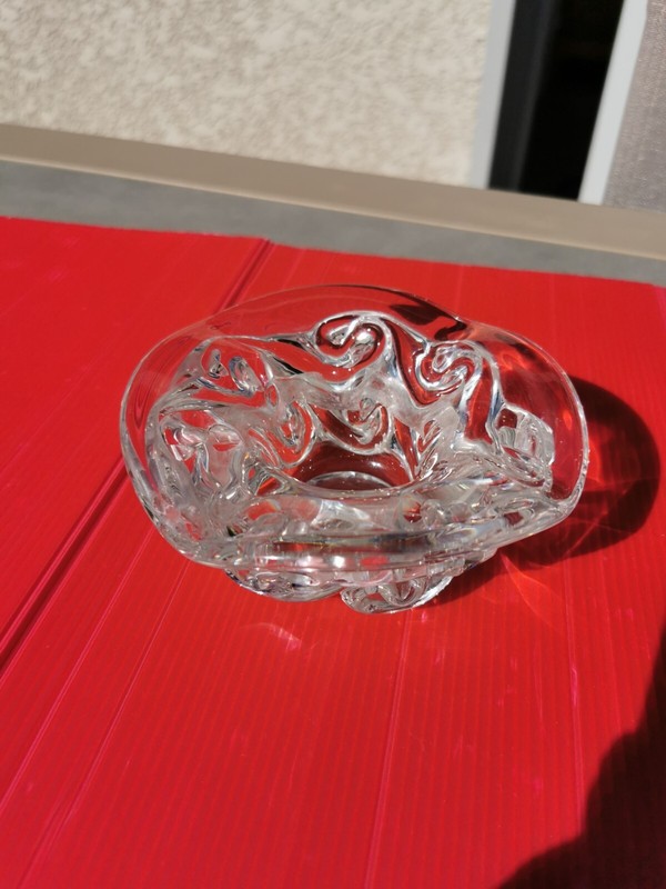 Cendrier Cristal Baccarat. Ma RÃ©F. Eb021