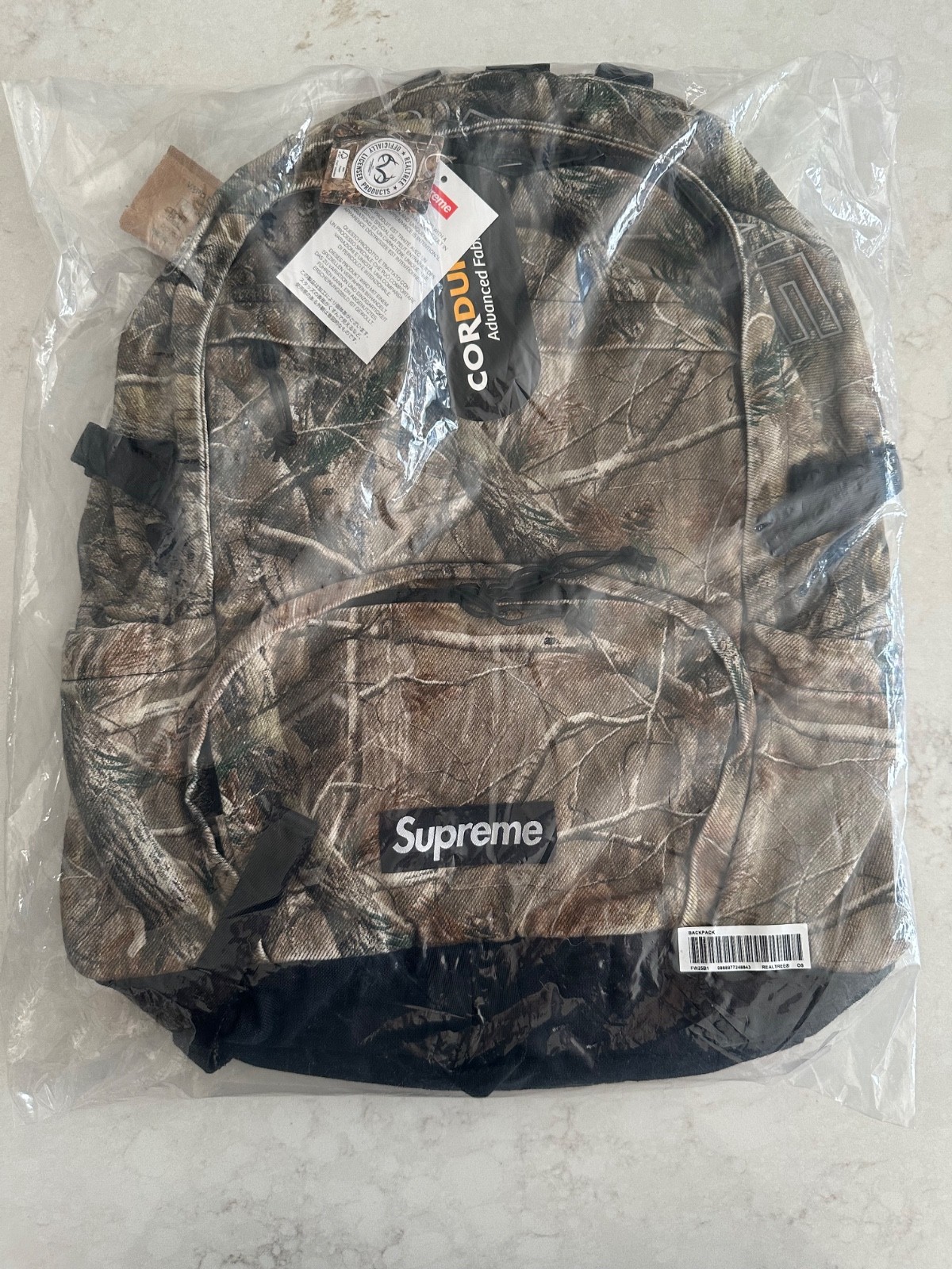Supreme Denim Backpack Realtree® AP Camo Denim Backpack FW25 