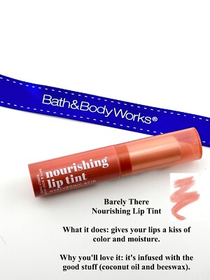 1 x NEW Bath & Body Works Barely There Nourishing Lip Tint. SEALED