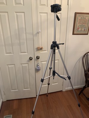 Universal Heavy Duty Camera Tripod Extends To 66  Catalog #1601187