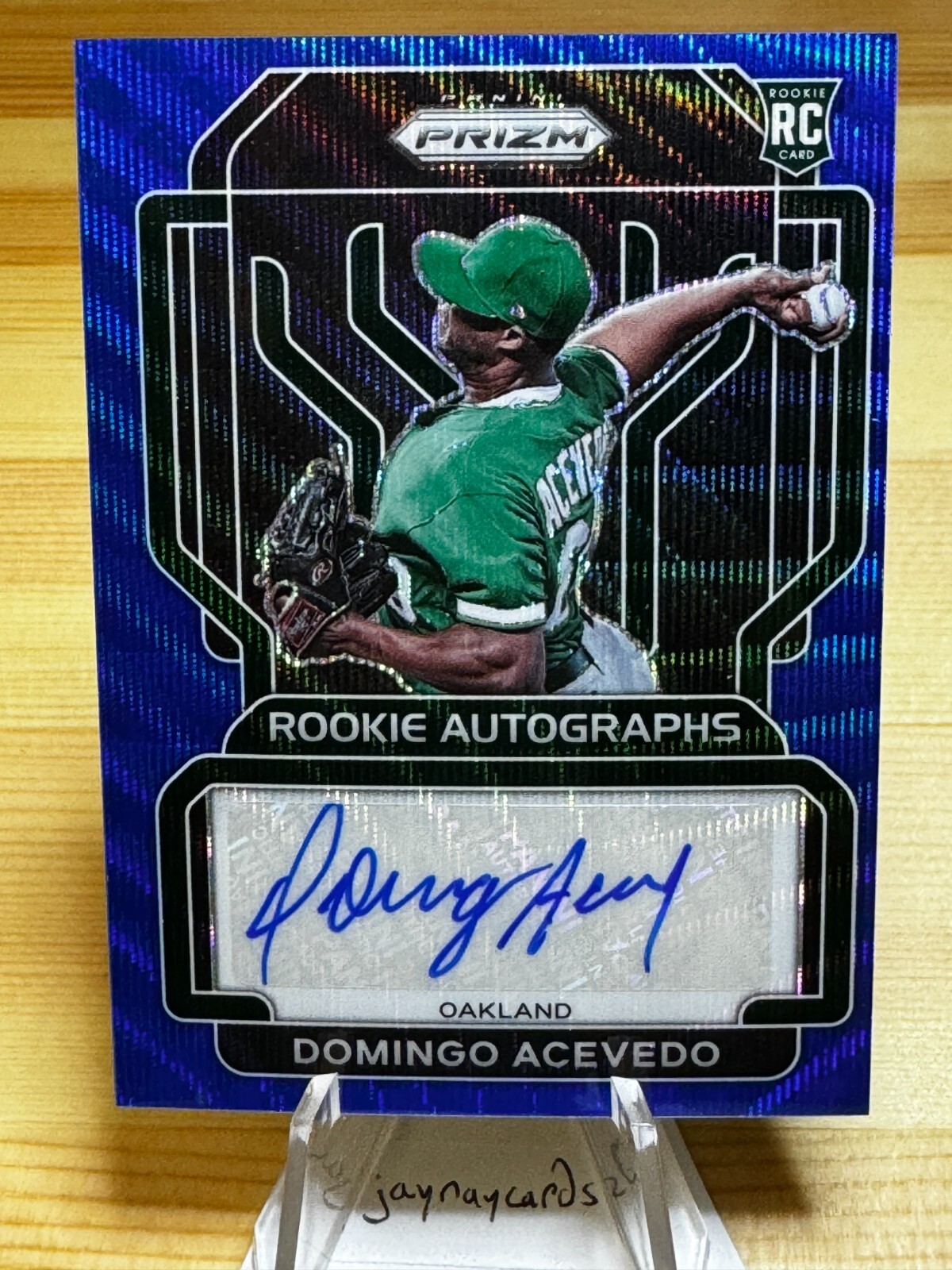 2022 Panini Prizm - Rookie Autographs Blue Wave Prizm #RA-DA