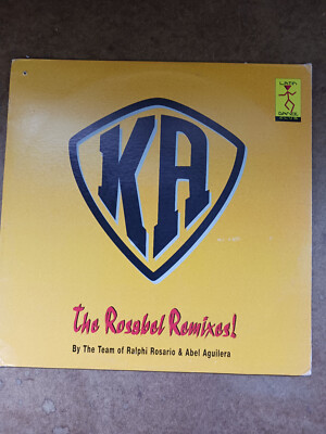 King Africa. The Rosabel Remixes. E-O-E. 1996 LP