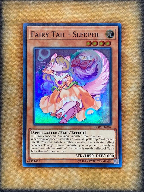 Yugioh Fairy Tail - Sleeper OP05-EN007 Super Rare NM | eBay