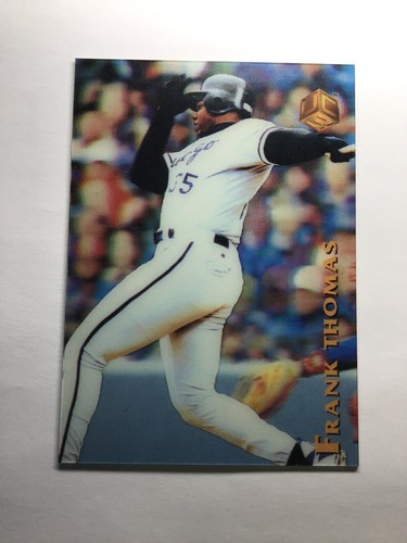 vintage an•an no.43 1995 Sportflix Baseball Card #125 Frank Thomas F209 | eBay