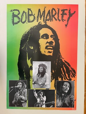 ブラックライトポスター【BOB MARLEY】1993年ヴィンテージ 1993年ヴィンテージ ブラックライトポスター【BOB MARLEY】 Bob