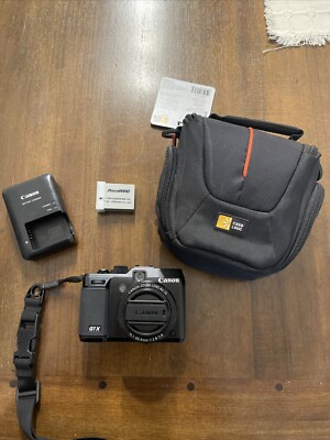 Canon PowerShot G1 X 14.3 MP Digital Camera Extra Battery And Bag Near Mint !!