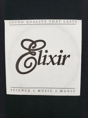 Elixir Strings - 13120 Single Guitar String Acoustic Wound PolyWeb Coated .020''