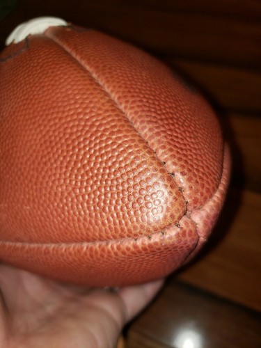 Vintage Official Wilson Pete Rozelle On Field Leather NFL Football clean