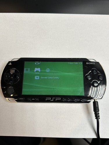 SONY PlayStationPortable PSP-1000 ブラック Sony PlayStation Portable PSP 1000 Black Core - Refurbished