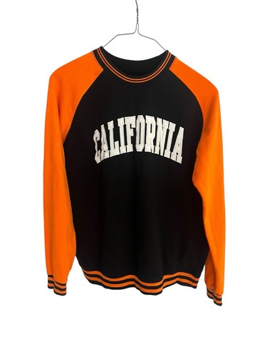 New York Popular men's XL embroidered black/orange