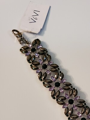 VIVI Love NWT Bracelet Lilac Garden 7-8.5'' 513
