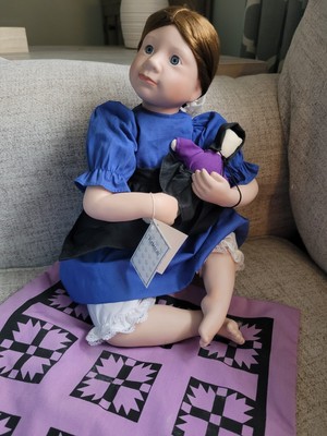 Julie Good-Kruger Amish Blessings Porcelain Doll Rebeccah Ashton Drake Galleries