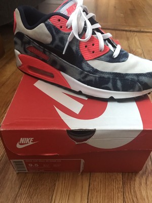 セカイモン | nike air max 90 infrared qs | recommended | 25 Nike Air Max 90 Infrared Bleached Denim x Atmos Washed QS