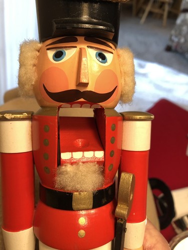 Vintage Authentic Erzgebirge German Nutcracker