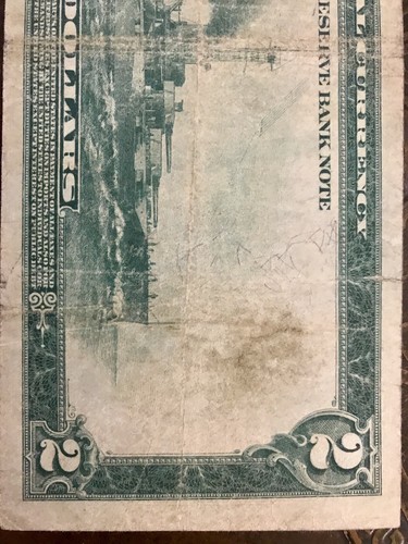 Series Of 1918 $2 US Currency Note