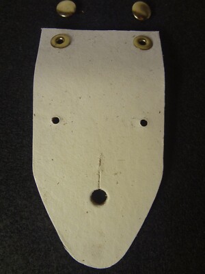 Ends For Ace Straps - White - Side With Bar - 2