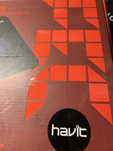 havit 3 Fan Laptop Cooling Pad Slim Portable USB Stand Noise-Free 15.6