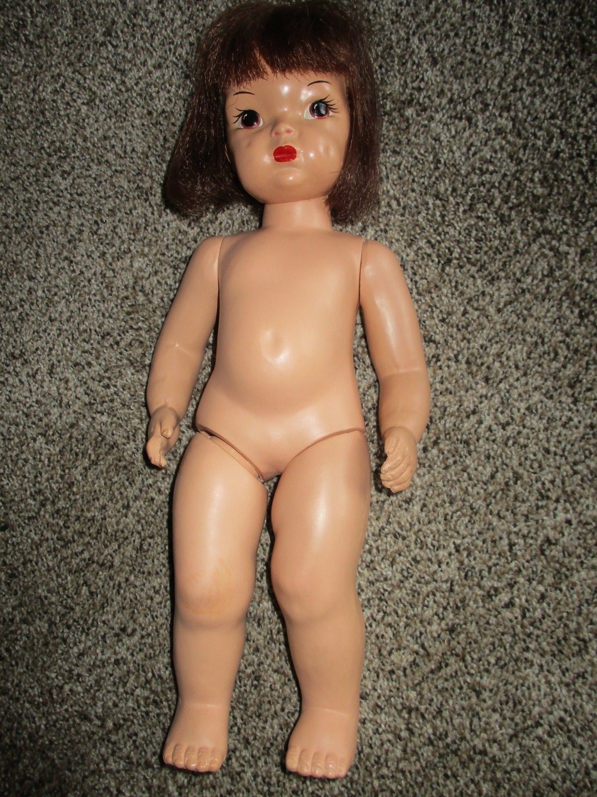 Terri Lee Painted Plastic with Manniquin  Wig 1950's