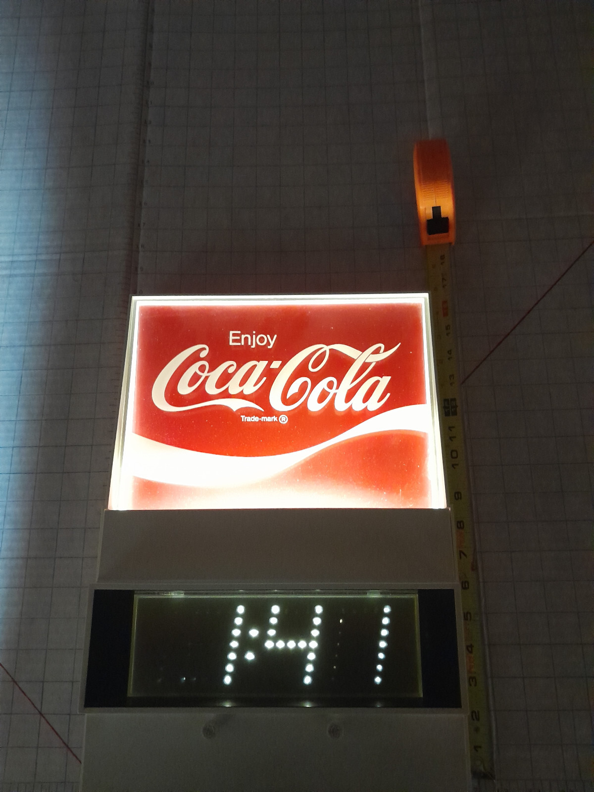 Coca-Cola Digital Clock by Everbrite 1976 | eBay