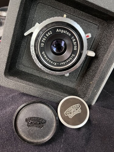 ⑦良品　Schneider-Kreuznach Angulon 90mmF6.8 MINT+】 Schneider-Kreuznach Angulon 90mm f6.8 Large Format