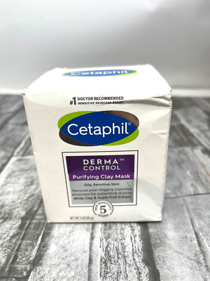 Derma  Control, Purifying Clay Beauty Mask, Fragrance Free, 3 oz (85 g) NEW