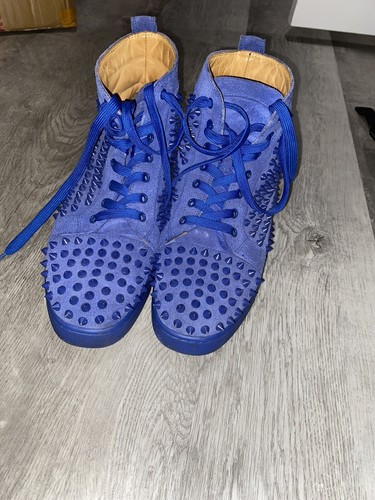 新品Christian Louboutin ブルー ハイヒール 新品Christian Louboutin ブルー ハイヒール