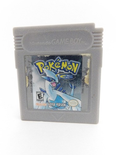 Pokemon Silver Version Gameboy Japanese Authentic Tested US Pokemon Silver Version Gameboy Japanese Authentic Tested US