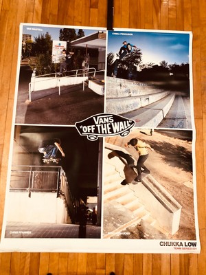 VOLCOM skateboard snowboard surf GIGI RUF 9191 banner 2 sided BIG New Old Stock