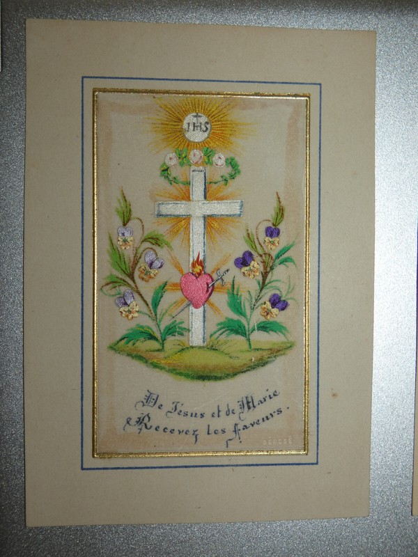 Image Pieuse Impression Sur Papier De Riz De Jesus Et Marie Recevez Les Faveurs