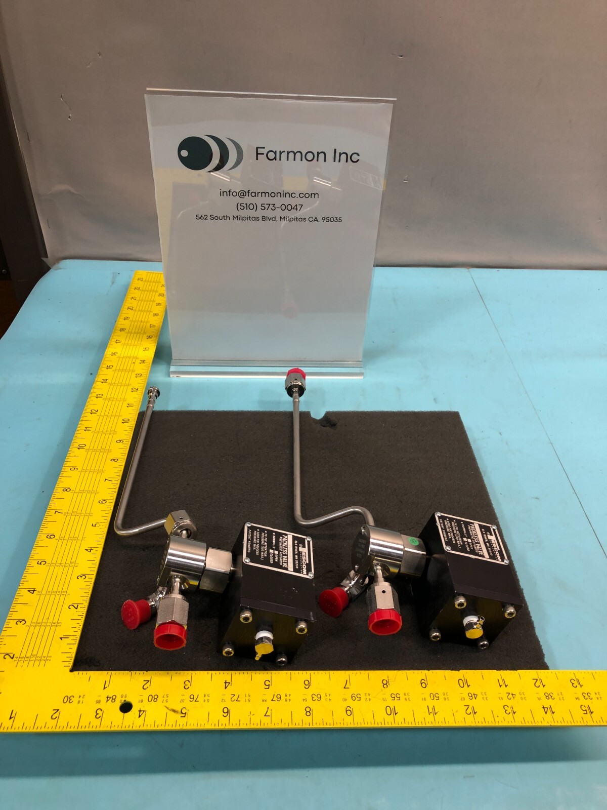 2 Tescom 49-PV65-013 Packless Valve, NC, 17594