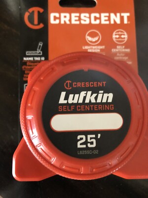 Lufkin 25 Ft. Self-Centering Power Tape Measure
