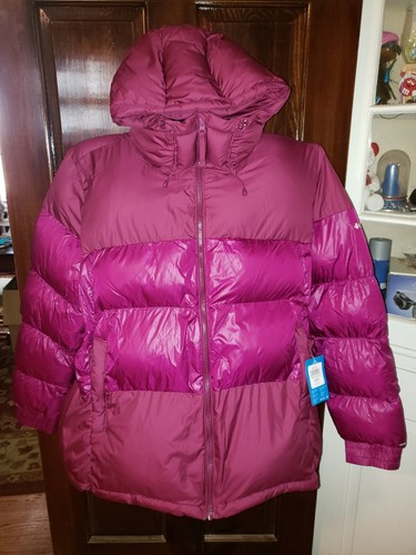 Columbia Women's Pike Lake II Insulated Puffer Jacket Burgundy Size 3 XL NWT