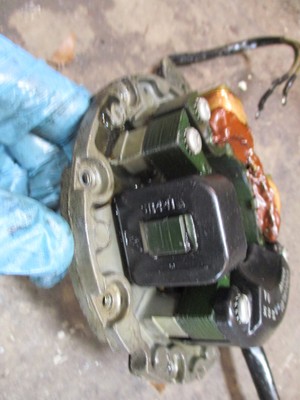 Evinrude 28SPL outboard stator/ timer base w/ CDI (583896)(583895)