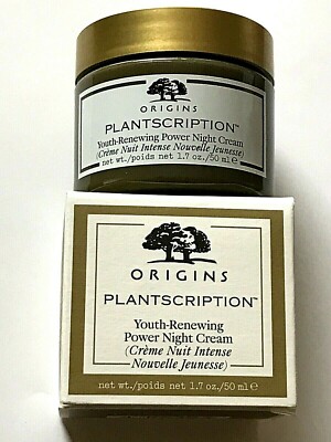 Origins Plantscription Youth-Renewing Power Night Cream 1.7 Oz 50ml NEW IN BOX