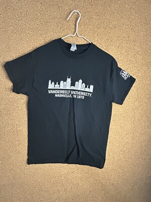 Vanderbilt University T-shirt Size Medium Black  NWOT
