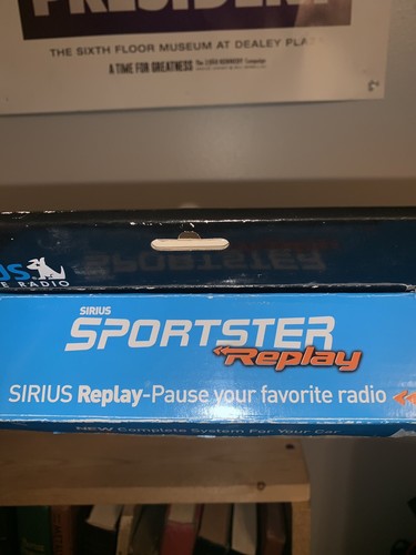 Sirius Sportster Replay SP-R2 Satellite Radio w/ Car Kit SP-TK2 NEW OPEN BOX